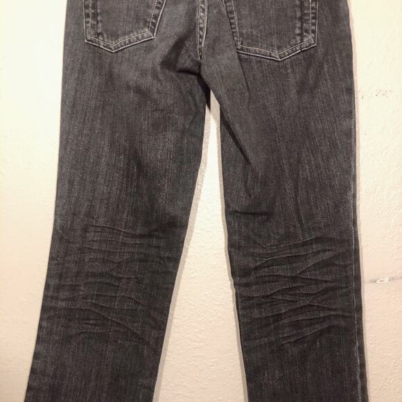 Joie Dark Wash Low Rise Cropped Jeans - Picture 8 of 12